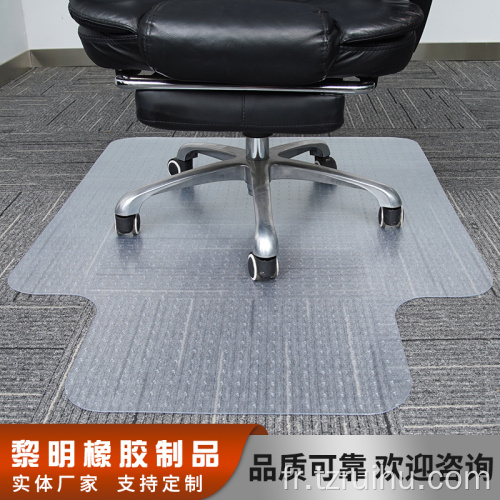 Tapis de bureau en PVC pour chaises roulantes